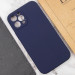 Купить Чехол Silk Full Camera Protective (AA) NO LOGO для Apple iPhone 12 Pro Max (6.7") (Темно-синий / Midnight blue) на vchehle.ua