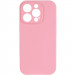 Фото Чехол Silk Full Camera Protective (AA) NO LOGO для Apple iPhone 16 Pro (6.3") (Розовый / Light pink) на vchehle.ua