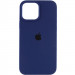 Чехол Silk Full Protective (AA) для Apple iPhone 15 Plus (6.7") (Синий / Deep navy)
