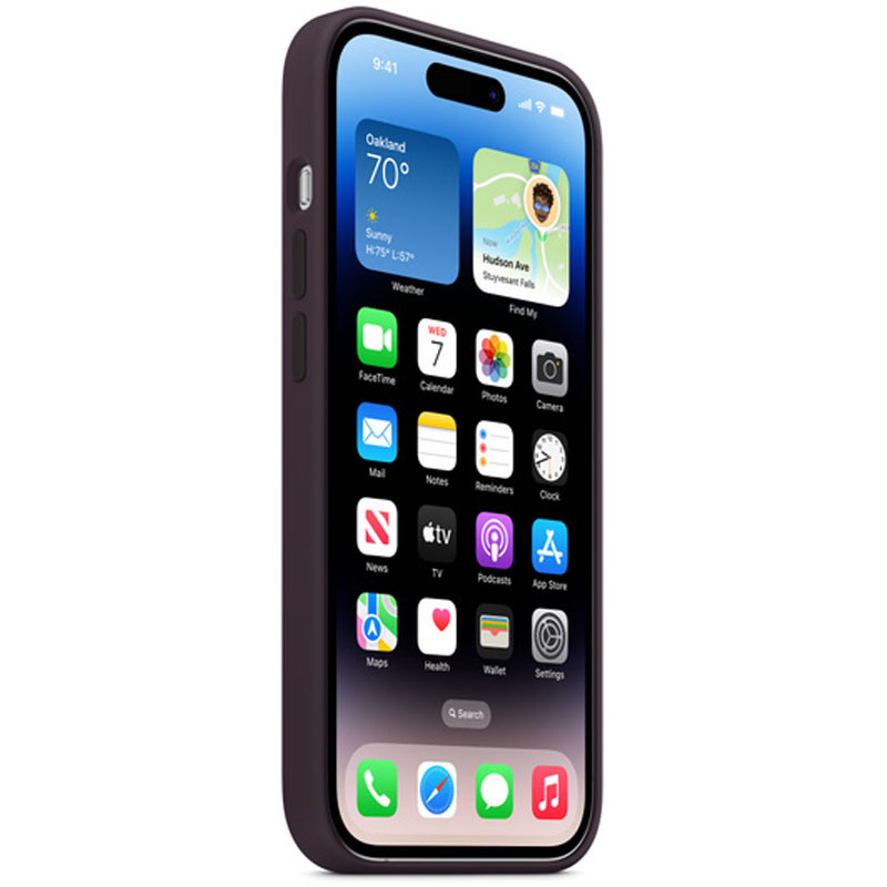 Фото Чехол Silk Full Protective (AA) для Apple iPhone 15 Plus (6.7") (Фиолетовый / Elderberry) на vchehle.ua
