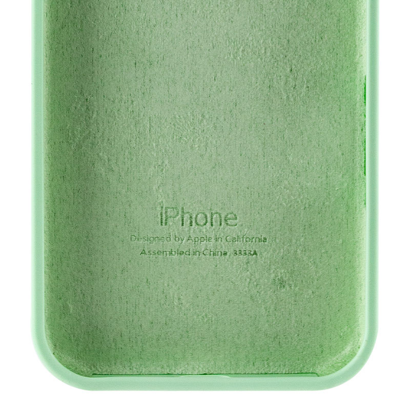 Чехол Silk Full Protective (AA) для Apple iPhone 16e / 17e (6.1") (Зеленый / Pistachio) в магазине vchehle.ua