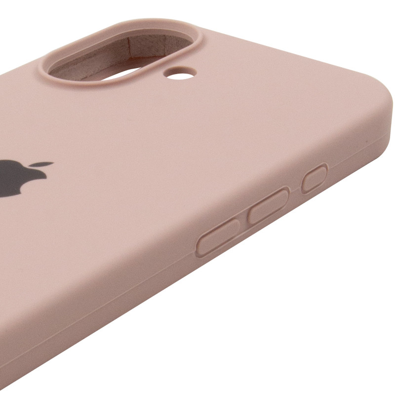 Чехол Silk Full Protective (AA) для Apple iPhone 17 (6.3") (Розовый / Pink Sand) в магазине vchehle.ua