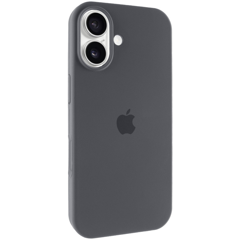 Чехол Silk Full Protective (AA) для Apple iPhone 17 (6.3") (Серый / Dark Gray)