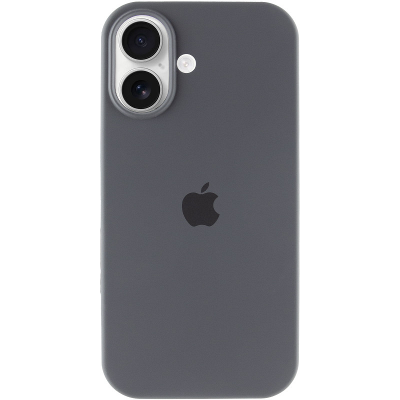 Фото Чехол Silk Full Protective (AA) для Apple iPhone 17 (6.3") (Серый / Dark Gray) на vchehle.ua