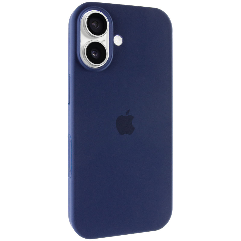 Чехол Silk Full Protective (AA) для Apple iPhone 17 (6.3") (Синий / Deep navy)