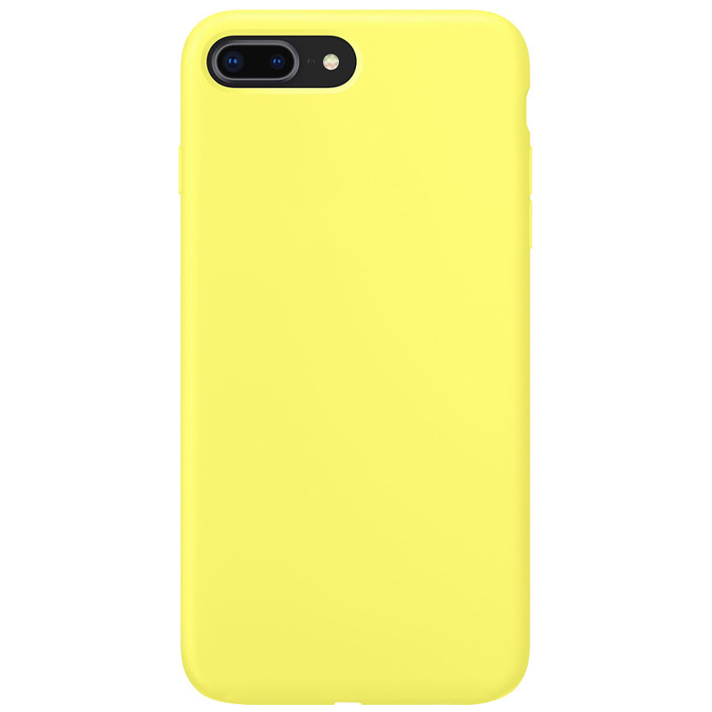 Чехол Silk Full Protective (AA) NO LOGO для Apple iPhone 7 plus / 8 plus (5.5") (Желтый / Yellow)