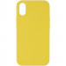 Чохол Silk Full Protective (AA) NO LOGO на Apple iPhone X / XS (5.8") (Жовтий / Yellow)