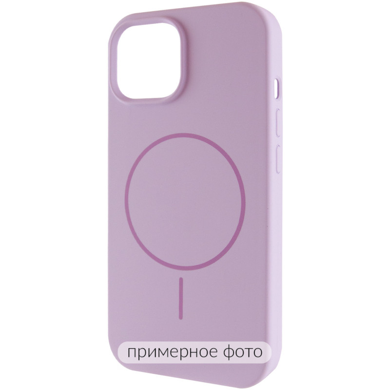 Чехол Silk Full Protective (AA) NO LOGO with Magnetic Fit для Apple iPhone 17 Pro (6.3") (Сиреневый / Lilac)