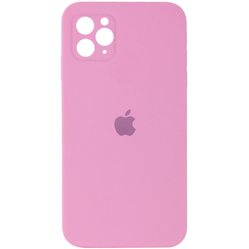 Чехол Silk Square Full Camera Protective (AA) для Apple iPhone 11 Pro Max (6.5") (Розовый / Light pink)