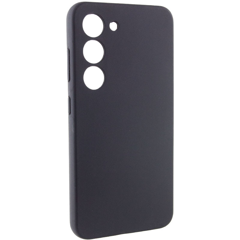 Чохол Silicone Cover (AA) на Samsung Galaxy S21 (Чорний / Black)