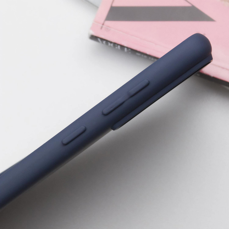 Фото Чехол Silicone Cover Lakshmi (AA) для Google Pixel 9 / 9 Pro (Синий / Midnight Blue) на vchehle.ua