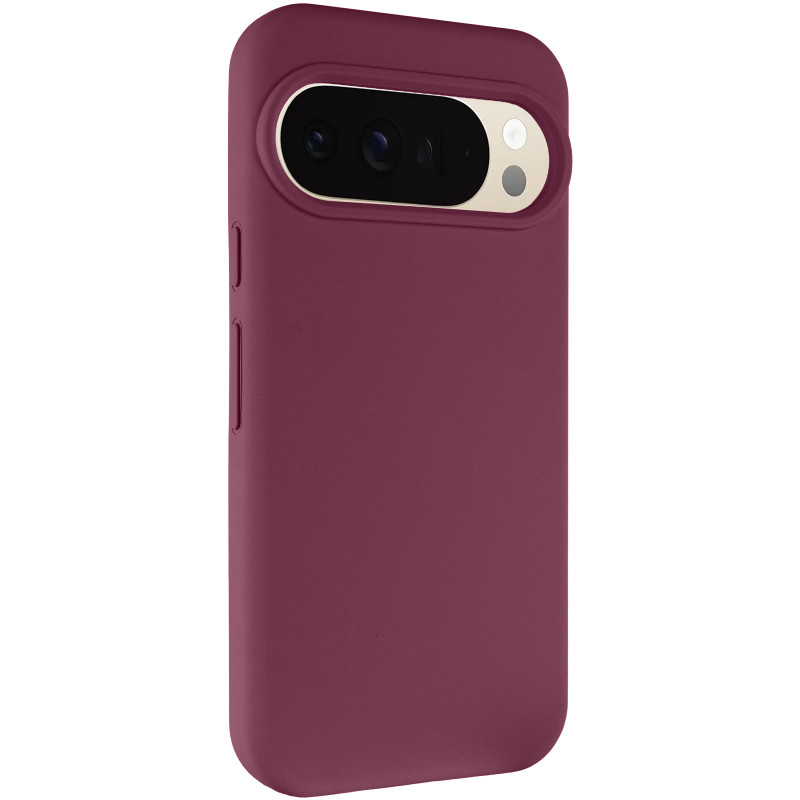 Чохол Silicone Cover Lakshmi (AAA) на Google Pixel 10 / 10 Pro (Бордовий / Plum)