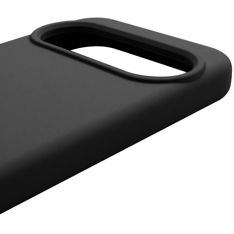 Чохол Silicone Cover Lakshmi (AAA) на Google Pixel 10 / 10 Pro (Чорний / Black) в магазині vchehle.ua