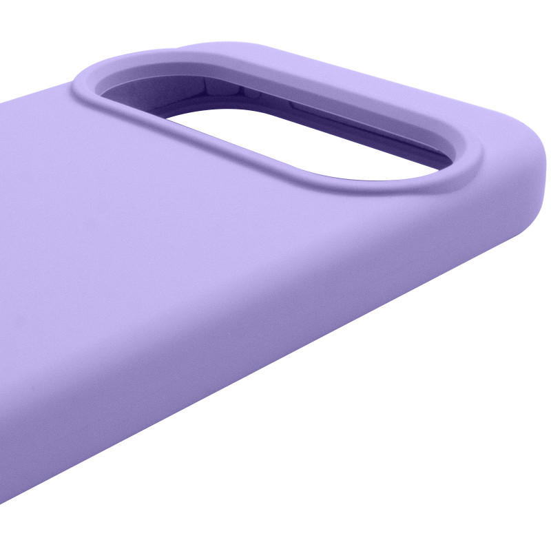 Чохол Silicone Cover Lakshmi (AAA) на Google Pixel 10 / 10 Pro (Бузковий / Dasheen) в магазині vchehle.ua