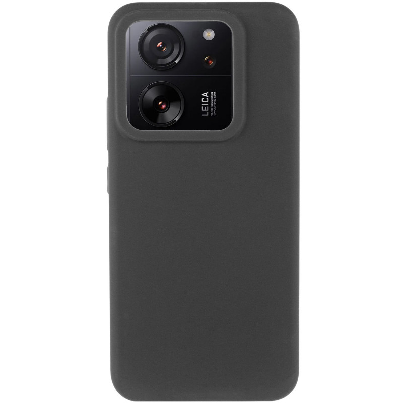 Фото Чохол Silicone Cover Lakshmi (AAA) на Xiaomi 13T / 13T Pro (Чорний / Black) на vchehle.ua