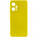 Чохол Silicone Cover Lakshmi Full Camera (A) на Xiaomi Poco F5 / Note 12 Turbo (Жовтий / Flash)