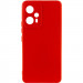 Чехол Silicone Cover Lakshmi Full Camera (A) для Xiaomi Redmi Note 12T Pro (Красный / Red)
