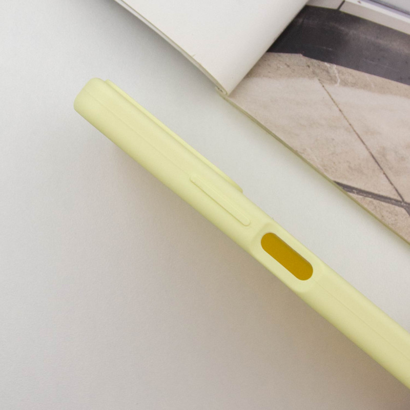 Чохол Silicone Cover Lakshmi Full Camera (AA) на Xiaomi Redmi 13 4G / Poco M6 4G (Жовтий / Mellow Yellow) в магазині vchehle.ua