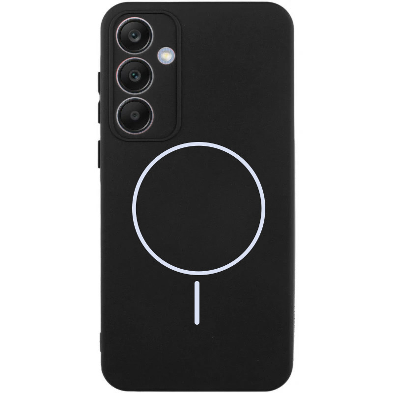 Чохол Silicone Cover Lakshmi Full Camera (AA) with Magnetic Fit на Samsung Galaxy S23 FE (Чорний / Black)