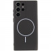 Чохол Silicone Cover Lakshmi Full Camera (AA) with Magnetic Fit на Samsung Galaxy S23 Ultra (Чорний / Black)