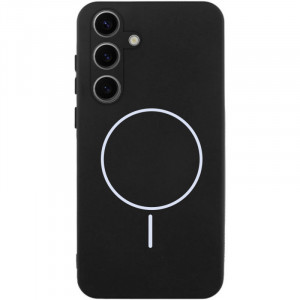 Чехол Silicone Cover Lakshmi Full Camera (AA) with Magnetic Fit для Samsung Galaxy S24 FE
