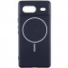 Чехол Silicone Cover Lakshmi Full Camera (AA) with Magnetic Fit для Google Pixel 7 (Темно-синий / Midnight blue)