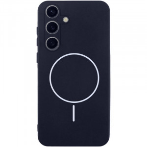 Чехол Silicone Cover Lakshmi Full Camera (AA) with Magnetic Fit для Samsung Galaxy S24 FE