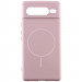 Чехол Silicone Cover Lakshmi Full Camera (AA) with Magnetic Fit для Google Pixel 7 Pro (Розовый / Pink Sand)