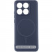 Чехол Silicone Cover Lakshmi Full Camera (AA) with Magnetic Fit для Motorola Moto G86 5G (Темно-синий / Midnight blue)