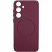 Чохол Silicone Cover Lakshmi Full Camera (AA) with Magnetic Fit на Samsung Galaxy S26 (Бордовий / Marsala)