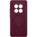 Чохол Silicone Cover Lakshmi Full Camera (AA) with Magnetic Fit на Xiaomi Redmi Note 15 Pro+ 5G (Бордовий / Marsala)