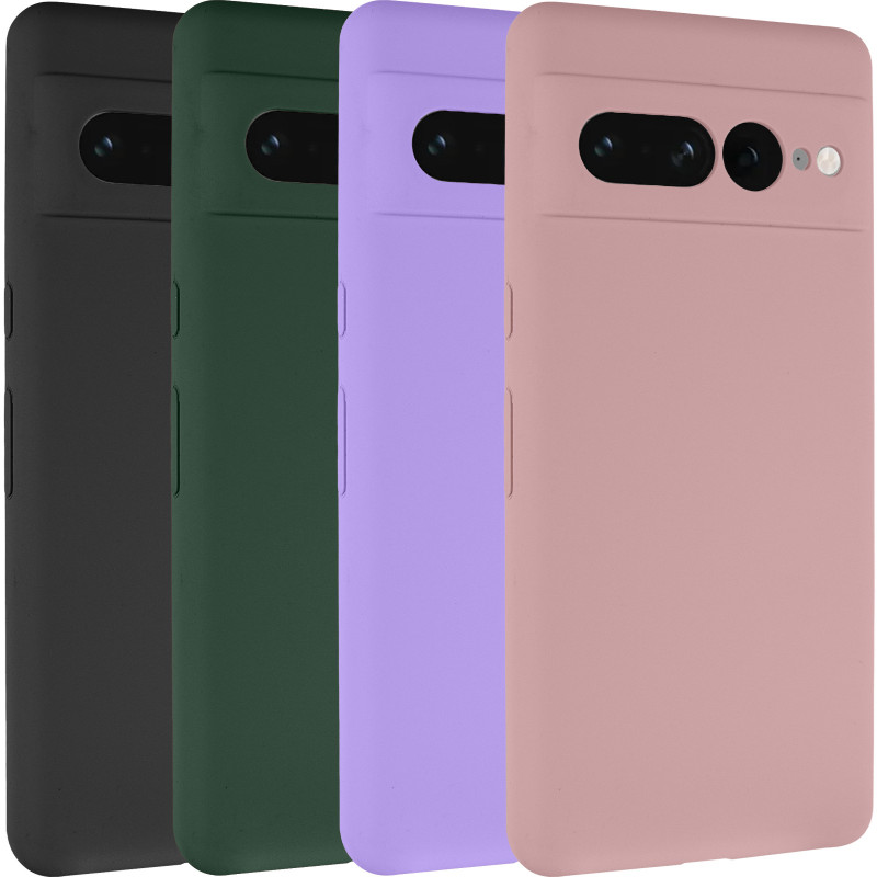 Чехол Silicone Cover Lakshmi Full Camera (AAA) для Google Pixel 7 Pro