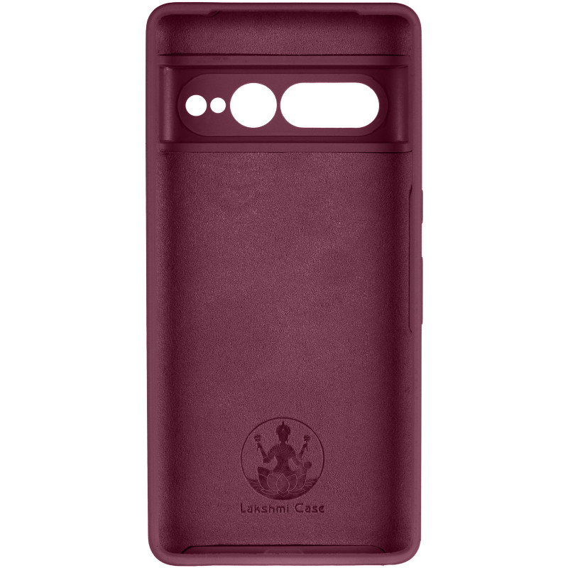 Фото Чехол Silicone Cover Lakshmi Full Camera (AAA) для Google Pixel 7 Pro (Бордовый / Plum) в магазине vchehle.ua