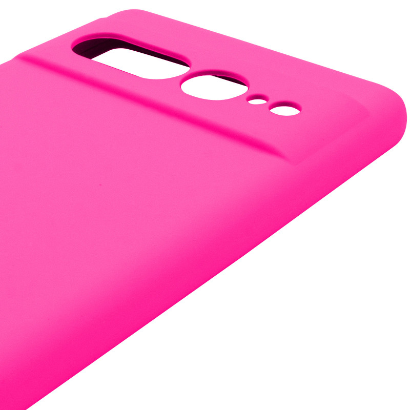 Чехол Silicone Cover Lakshmi Full Camera (AAA) для Google Pixel 7 Pro (Розовый / Barbie pink) в магазине vchehle.ua