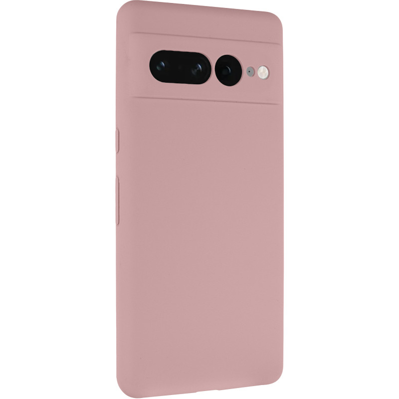 Чехол Silicone Cover Lakshmi Full Camera (AAA) для Google Pixel 7 Pro (Розовый / Pink Sand)