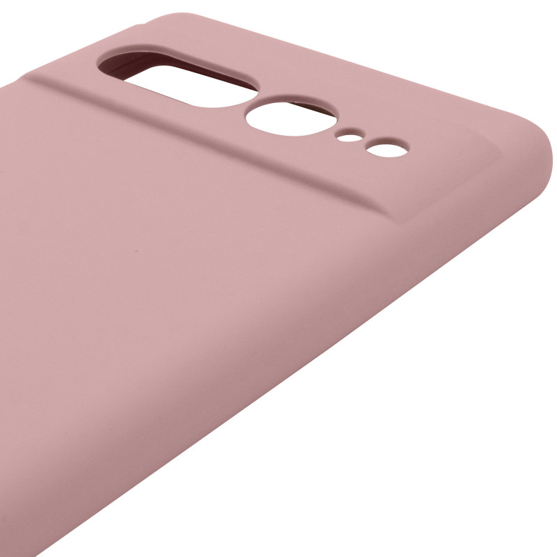 Чехол Silicone Cover Lakshmi Full Camera (AAA) для Google Pixel 7 Pro (Розовый / Pink Sand) в магазине vchehle.ua