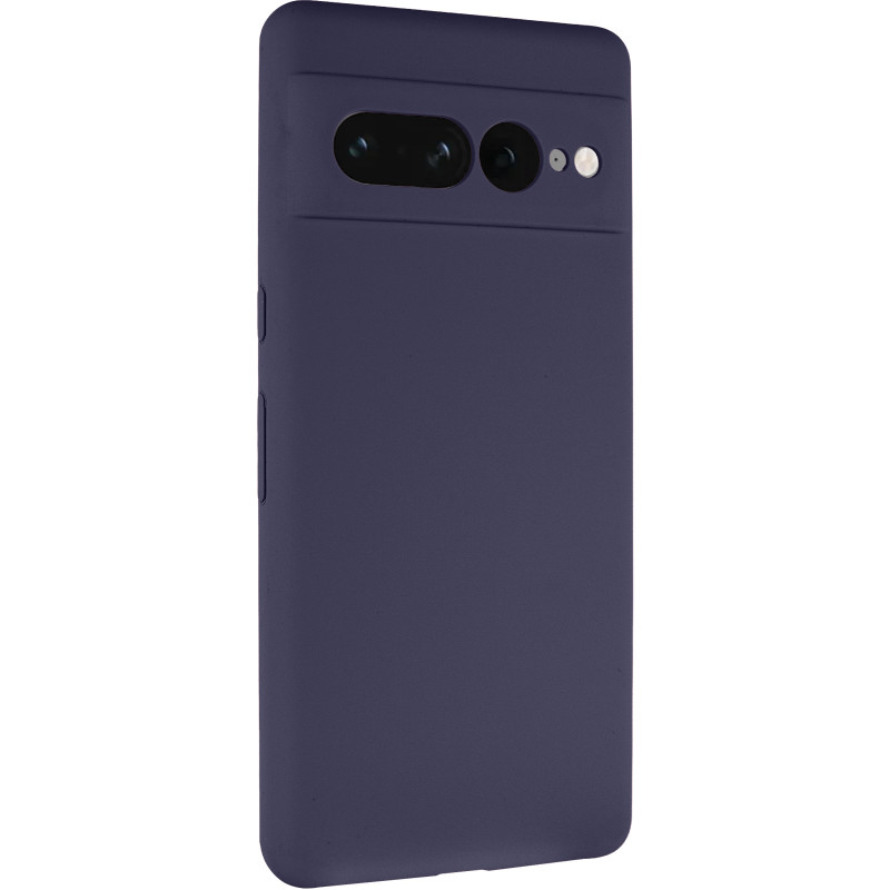 Чехол Silicone Cover Lakshmi Full Camera (AAA) для Google Pixel 7 Pro (Темно-синий / Midnight blue)