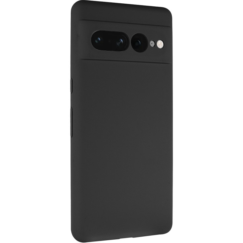 Чехол Silicone Cover Lakshmi Full Camera (AAA) для Google Pixel 7 Pro (Черный / Black)