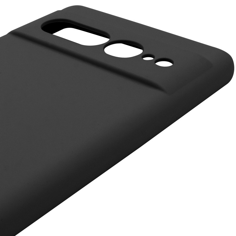 Купить Чехол Silicone Cover Lakshmi Full Camera (AAA) для Google Pixel 7 Pro (Черный / Black) на vchehle.ua