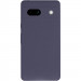 Фото Чохол Silicone Cover Lakshmi Full Camera (AAA) на Google Pixel 7a (Сірий / Dark Gray) на vchehle.ua