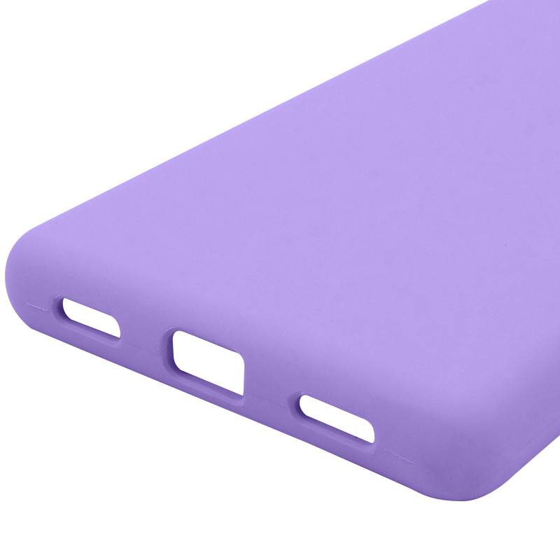 Купити Чохол Silicone Cover Lakshmi Full Camera (AAA) на Google Pixel 7a (Бузковий / Dasheen) на vchehle.ua