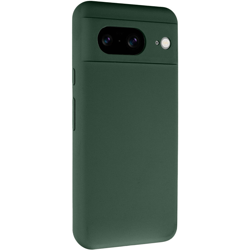 Чехол Silicone Cover Lakshmi Full Camera (AAA) для Google Pixel 8a (Зеленый / Cyprus Green)