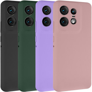 Чехол Silicone Cover Lakshmi Full Camera (AAA) для Motorola Edge 50 Pro