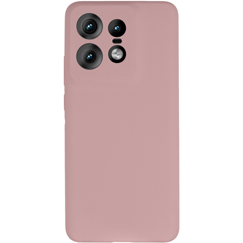 Фото Чохол Silicone Cover Lakshmi Full Camera (AAA) на Motorola Edge 50 Pro (Рожевий / Pink Sand) на vchehle.ua