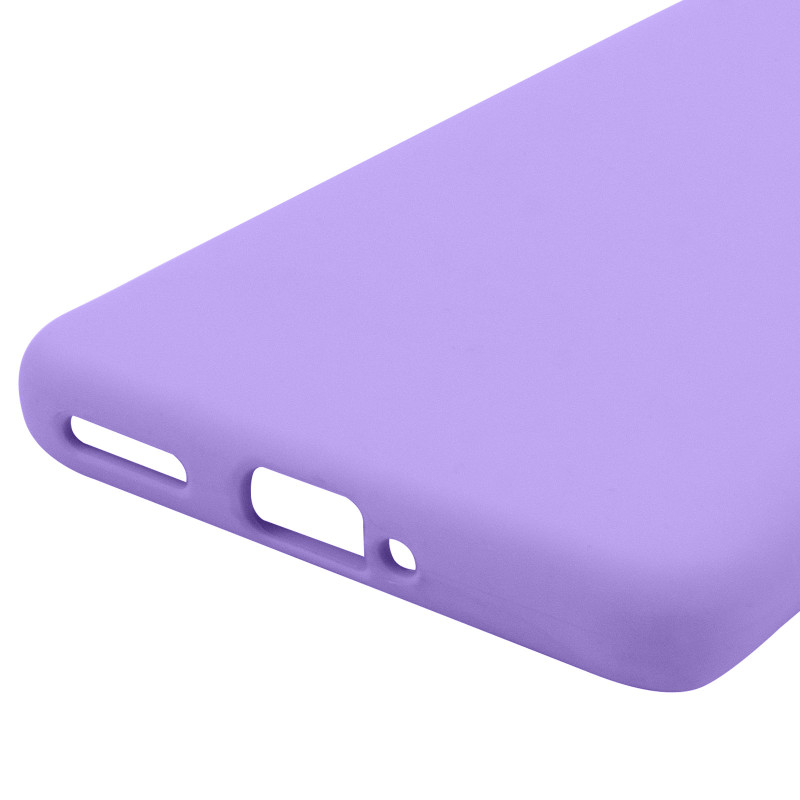 Купити Чохол Silicone Cover Lakshmi Full Camera (AAA) на Motorola Edge 50 Pro (Бузковий / Dasheen) на vchehle.ua
