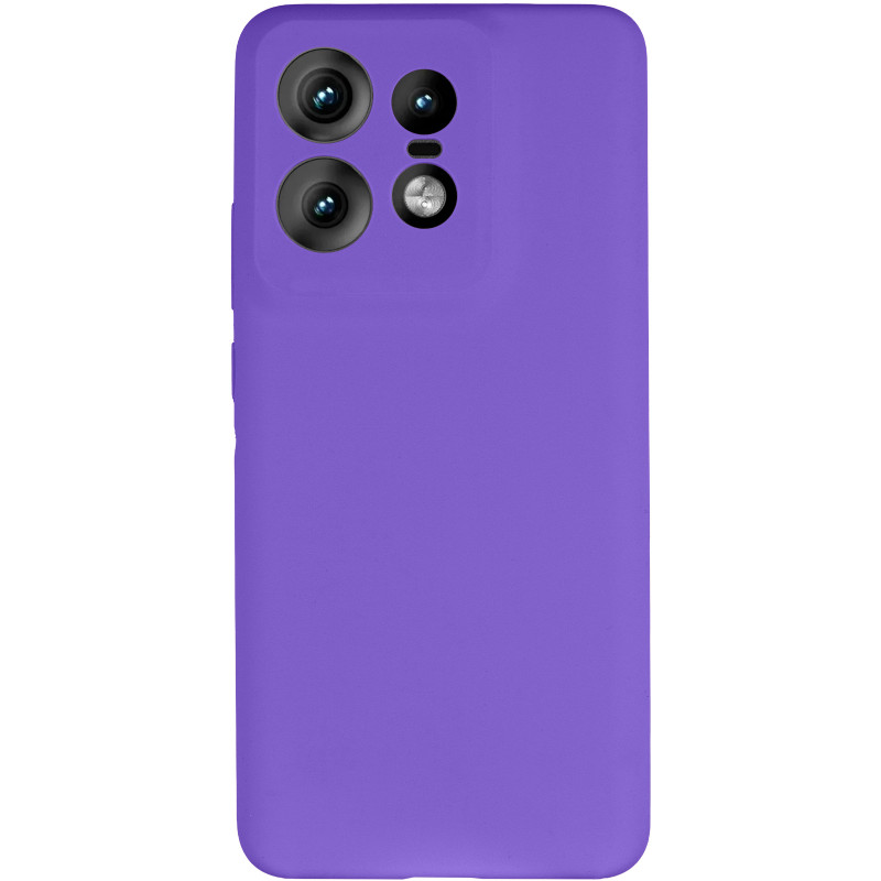 Фото Чохол Silicone Cover Lakshmi Full Camera (AAA) на Motorola Edge 50 Pro (Фіолетовий / Amethyst) на vchehle.ua