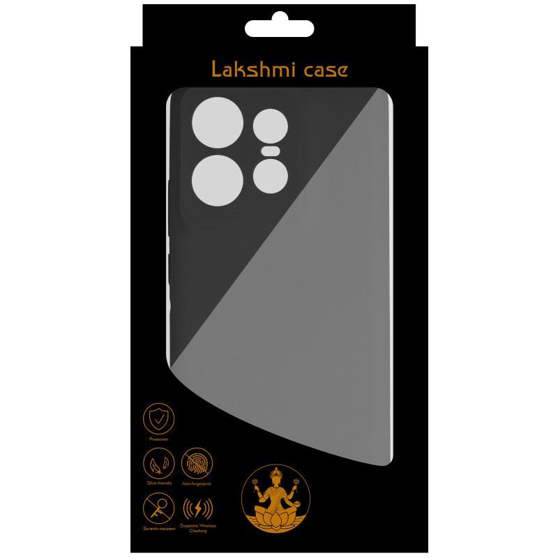 Фото Чохол Silicone Cover Lakshmi Full Camera (AAA) на Motorola Edge 50 Pro (Чорний / Black) в маназині vchehle.ua