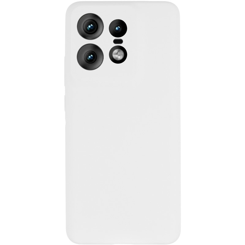 Фото Чохол Silicone Cover Lakshmi Full Camera (AAA) на Motorola Edge 50 Pro (Білий / White) на vchehle.ua