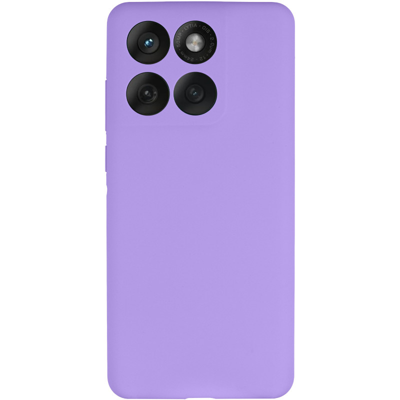 Фото Чохол Silicone Cover Lakshmi Full Camera (AAA) на Motorola Edge 60 / Edge 60 Fusion (Бузковий / Dasheen) на vchehle.ua