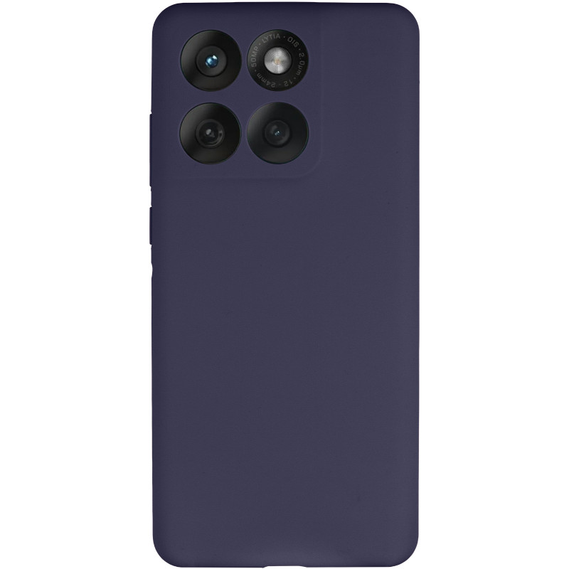 Фото Чохол Silicone Cover Lakshmi Full Camera (AAA) на Motorola Edge 60 / Edge 60 Fusion (Темно-синій / Midnight blue) на vchehle.ua